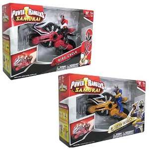  Power Rangers Samurai Cycle with Figure Wave 1 Rev. 1 Case 