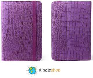   PURPLE  Kindle FIRE Plush Adjustable Case Cover Skin QUICK SHIP