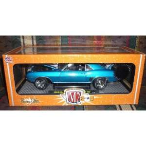   Muscle 1969 Chverolet Camaro Z/28 RS,Blue 1/24 Scale Diecast Car