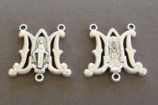 Rosary CENTER & CRUCIFIX Set ~ Miraculous Medal  