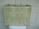 Vintage Cream Marble Hard Shell Luggage Suitcase 21x18x