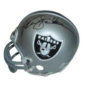  Signed Ken Stabler Mini Helmet   Autographed NFL Mini 