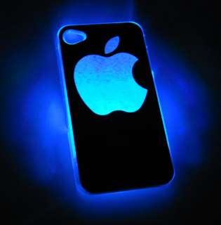 Flash Light 8 Color Changing Hard Shell Case Cover for Apple iPhone 4 