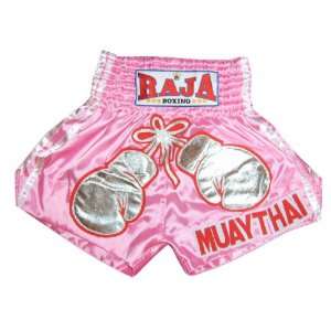  Raja Muay Thai Kick Boxing Shorts  RTB 295 Pink Sports 