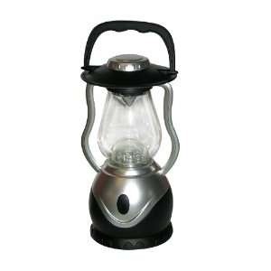 Viatek DL04C Dynamo Hybrid 12 LED Lantern , Black and Gray in Color, 6 