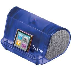  : iHOME Blue Portable Translucent MP3 Stereo Speaker: Everything Else