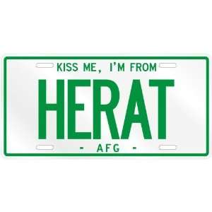   AM FROM HERAT  AFGHANISTAN LICENSE PLATE SIGN CITY