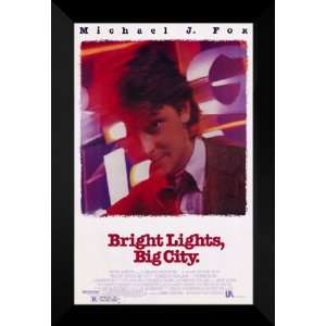  Bright Lights, Big City 27x40 FRAMED Movie Poster   A 