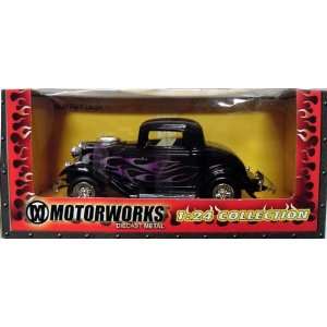  MOTORWORKS DIE CAST METAL 1932 FORD COUPE: Toys & Games