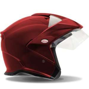  Bell Mag 9 Rally Open Face Motorcycle Helmet Candy Red XS 