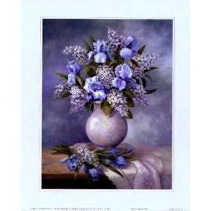  Irises in Bloom artist Vivian Flasch