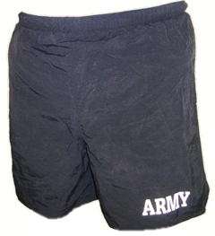 Black Army Military Surplus PFU Shorts SMALL PT  
