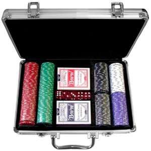  Georgia Bulldogs 200 Piece Poker Set W/Locking Carry Case 
