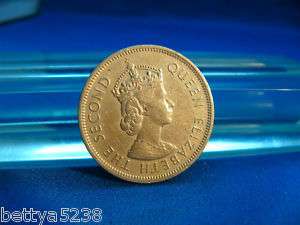 1960 Hong Kong Dollar Queen Elizabeth the Second  