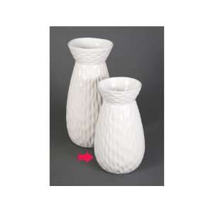  Michael Wainwright Truro Origin White Medium Vase: Home 