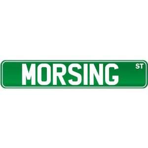  New  Morsing St .  Street Sign Instruments