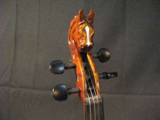 horse head scroll concert 4/4 violin,perfect sound   