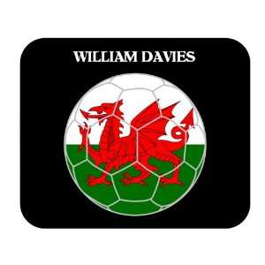 William Davies (Wales) Soccer Mouse Pad 