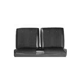  SEAT CVR FRONT BENCH CHEVELLE 69 BLACK: Automotive