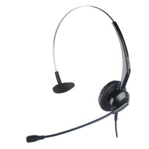   Monaural Call Center Headset with QD and Direct Connect Cable