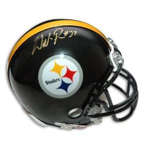 Willie Parker Autographed Mini Helmet:  Sports & Outdoors