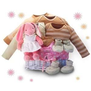  Organic   Bunny Dreams Baby Gift Basket Baby