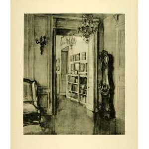   XVI Grandfather Furniture   Original Photogravure