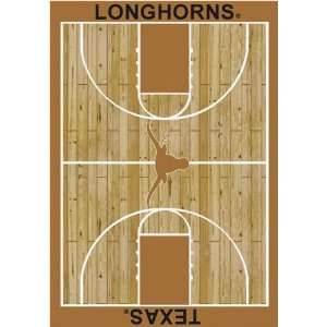  Texas Longhorns NCAA Homecourt Area Rug by Milliken: 54 