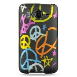 Graffitti PEACE SIGN Cell Phone CASE for HTC INSPIRE 4G  