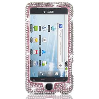 For HTC T Mobile G2 New Pink Pattern Bling Phone Case  