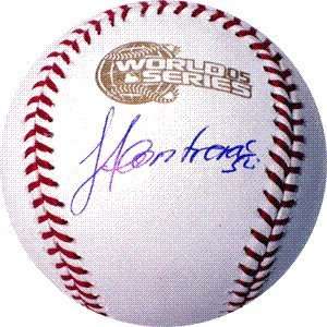   Autographed/Hand Signed 05 World Series Baseball Sports Collectibles