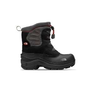  The North Face Boys Alpenglow Boots Black/Zinc Grey 
