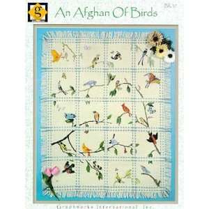  Afghan of Birds   Cross Stitch Pattern Arts, Crafts 