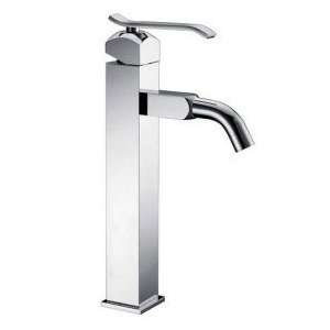   Brass Bathroom Sink Faucet   Chrome Finish (Tall)