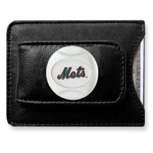  MLB Mets Leather Money Clip Jewelry