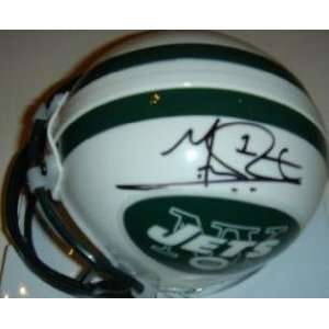  Mike Nugent (New York Jets) Football Mini Helmet: Sports 