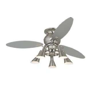   Spyder™ Hugger Silver Retro Light Kit Ceiling Fan: Home Improvement