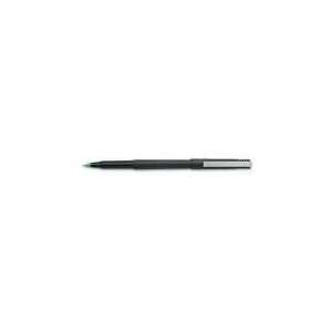   EXACT Roller Ball Pen, Micropoint, .5mm, Green Ink