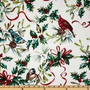  44 Wide Michael Miller Berry Christmas Berry Fabric By 