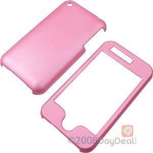  Pink Rubberized Shield Protector Case for Apple iPhone 3G 