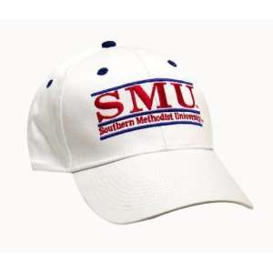 Southern Methodist Mustangs The Game Classic Bar Adjustable Cap (White 