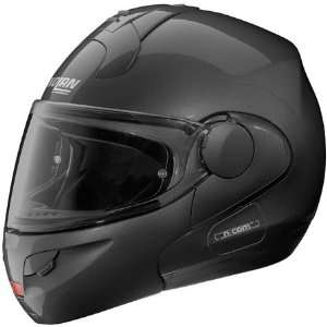  Nolan N102S N Com Solid Modular Helmet Medium  Black 