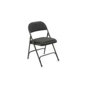  Deluxe Fabric Metal Folding Chairs