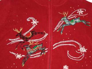 New Womens Erika Christmas Contest Winner Reindeer Sweater Jumper 