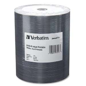  Verbatim DataLife Plus 16x DVD R Media   White   VER97016 