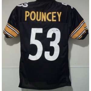  Maurkice Pouncey Autographed Pittsburgh Steelers Jersey w 