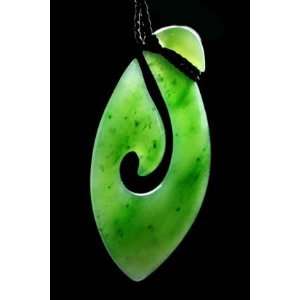  Maori Style Jade Pendant (HNW 3143): Jewelry