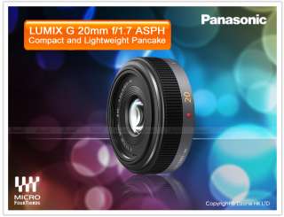 Panasonic Lumix G 20mm f1.7 ASPH Lens fr GF3 EP3 # L361 5025232537358 