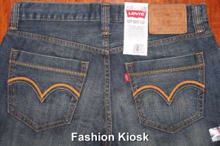 New Levis 527 IMPACT 0020 Straight Boot Cut Jeans 28 29 30  