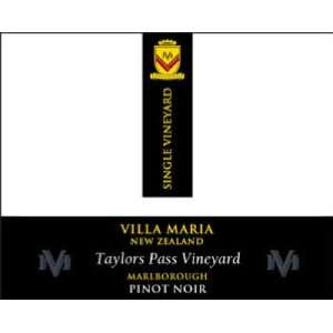  2007 Villa Maria Taylors Pass Pinot Noir 750ml: Grocery 